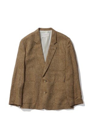 Boyfriend Linen Jacket - BEIGE (12610107)