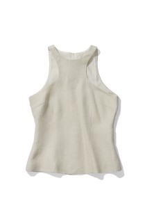 Linen Americansleeve Tops - ECRU (12610425)