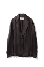 Satin Over Jacket - DARK BROWN (12610103)