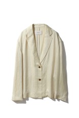 Satin Over Jacket - ECRU (12610103)