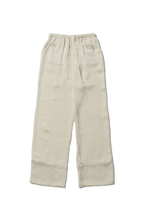 Satin Easy Pants - ECRU (12610704)