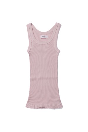 Seamless Rib Tanktop - BABY PINK (12610612)