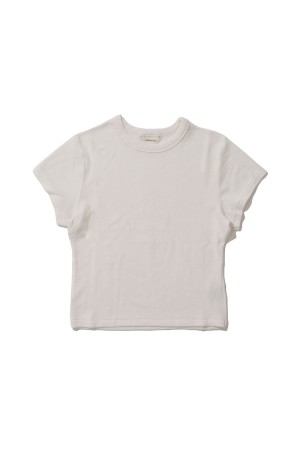 Compact Smooth T-shirts - ECRU (12610617)