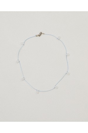 Glass Beads Choker - ICE BLUE (12610905)