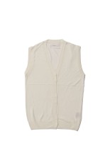 Tencelsilk Knit Vest - ECRU (12610517)