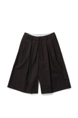 Twill Bermuda Pants - DARK BROWN (12610713)