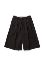 Twill Bermuda Pants - DARK BROWN (12610713)
