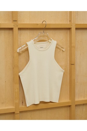 Crewneck Knit Tanktop - ECRU (12610530)
