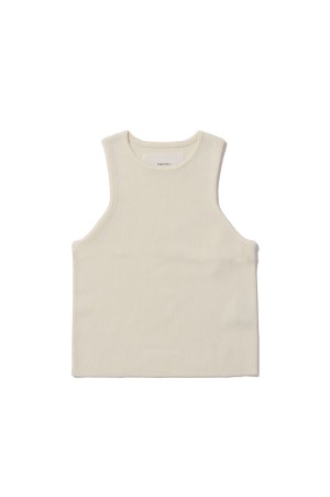 Crewneck Knit Tanktop - BLACK (12610530)