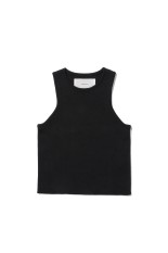 Crewneck Knit Tanktop - BLACK (12610530)