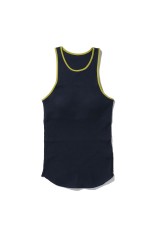 Cupin Piping Tanktop  - NAVY (12610615)