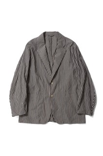 Bumpy Stripe Take Easy Jacket / INK BLACK / ALMOND (KS26SJK28)
