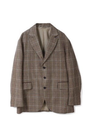 4B Hunter Jacket / BROWN PLAID (KS26SJK04)