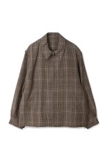 Fly Blouson / BROWN PLAID (KS26SJK05)