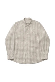 Ordinary Check Shirt - ECRU (AOFSSH004)