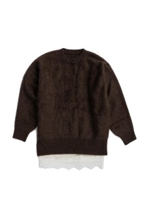 Mink-Processed Knit - BROWN (31252365105)