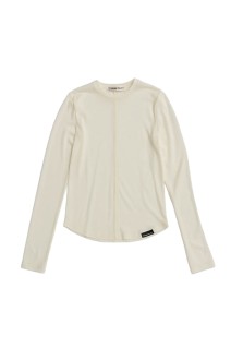 Soft Crew Neck Top - WHITE (31252415906)