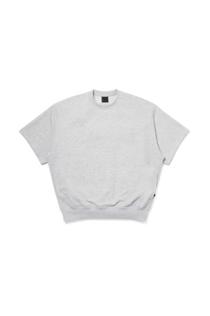 TECH SWEAT CREW S/S - HEATHER GRAY (BE-51026)