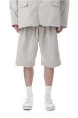 TECH EASY SHORTS HERRINGBONE - ECRU (BP-52026)