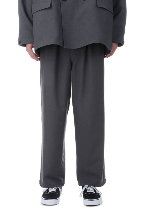 TECH WIDE EASY 2P TROUSERS - CHARCOAL (BP-54026) | セレクト