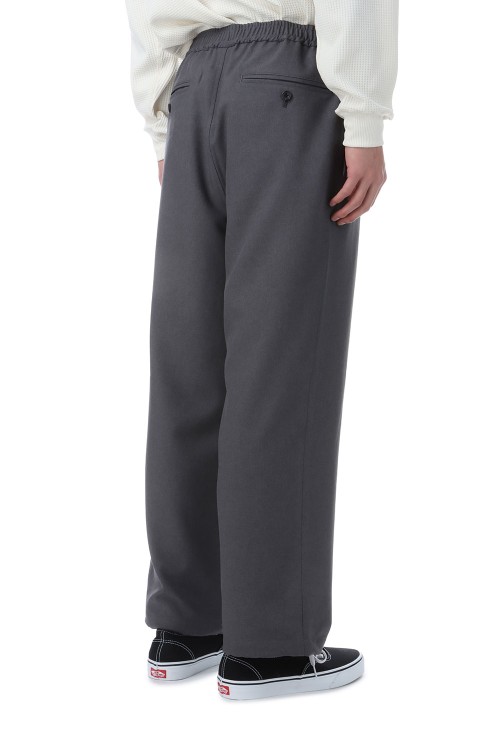 TECH WIDE EASY 2P TROUSERS - CHARCOAL (BP-54026) | セレクト