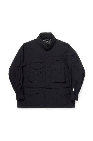 WINDSTOPPER(R) PERFECT MIL FIELD 2WAY JACKET - BLACK (BJ-12026)