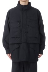 WINDSTOPPER(R) PERFECT MIL FIELD 2WAY JACKET - BLACK (BJ-12026)