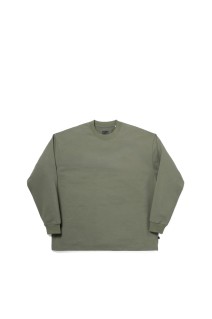 TECH DRAWSTRING L/S TEE - SAGE (BE-34026)