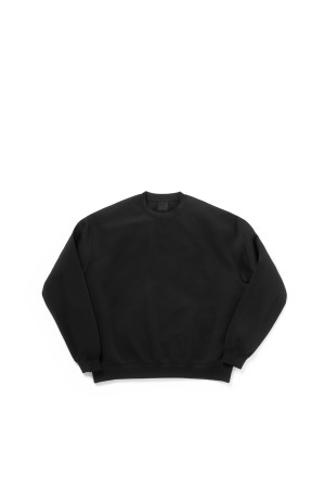 TECH SCUBA KNIT CREW - BLACK (BE-40026)