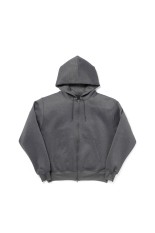 TECH SCUBA KNIT FULLZIP PARKA - CHARCOAL (BE-41026)