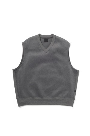 TECH SCUBA KNIT VEST - CHARCOAL (BE-42026)