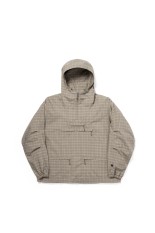 TECH ANORAK JACKET SUMMER PLAID - SAGE GRAY (BJ-70026)