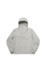 TECH ANORAK JACKET SUMMER PLAID - LT.GRAY (BJ-70026)