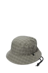 TECH VENTILATION HAT SUMMER PLAID - SAGE GRAY (BC-52026)