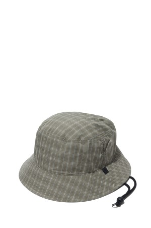 TECH VENTILATION HAT SUMMER PLAID - SAGE GRAY (BC-52026)