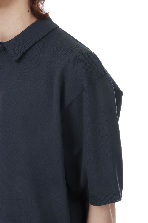 トップス TECH KNIT POLO S/S 2026SS3rd ink black TECH KNIT POLO S/S – DAIWA PIER39