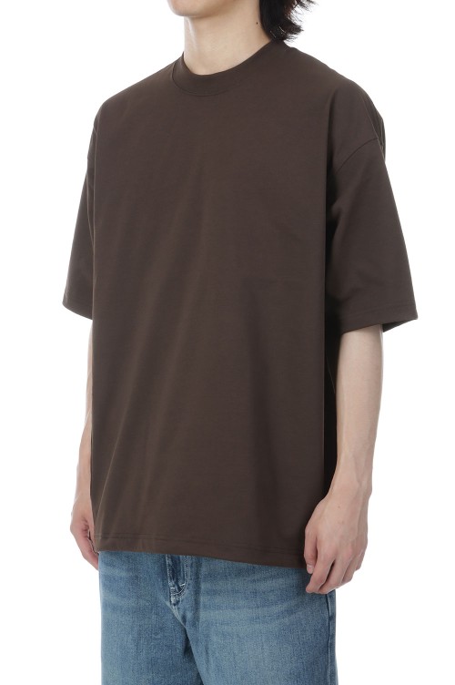 TECH SIDE POCKET S/S TEE - D.BROWN (BE-32026) | セレクトショップ