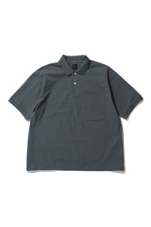 TECH POLO SHIRT S/S - BLACK (BE-37026)