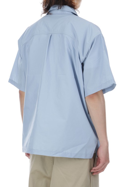 TECH MULTI TOOL POCKET SHIRT S/S SOLID - ICEBLUE (BE-86026