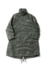 Nylon Twill 3D Embroidery Mods Coat- KHAKI (MM26SS-CO053)