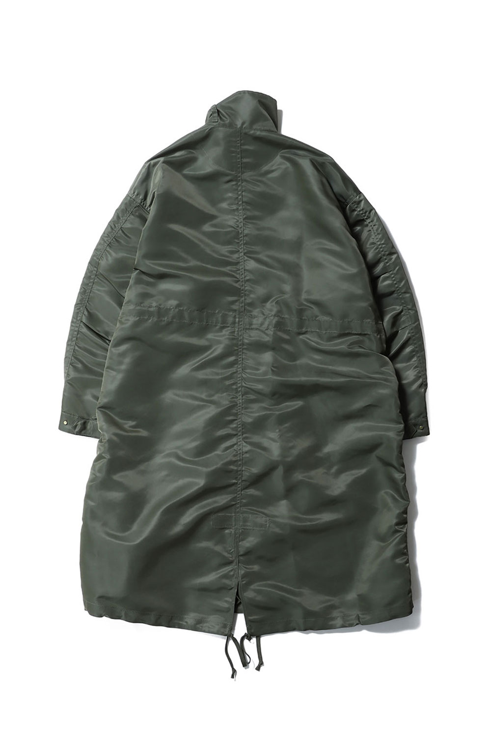 Nylon Twill 3D Embroidery Mods Coat- KHAKI (MM26SS-CO053