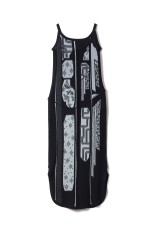 Multi-Pattern Knit Dress  - BLACK (MM26SS-KN095)