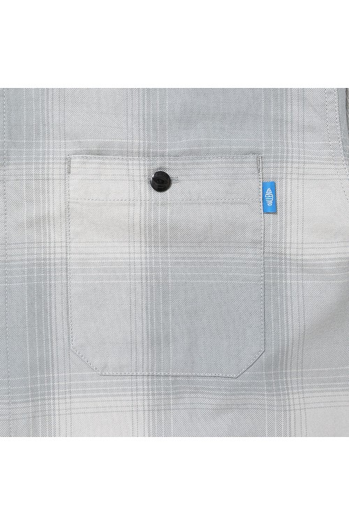 L/S SHADOW CHECK SHIRT / GRAY (CLG-SH 026-002) | セレクトショップ