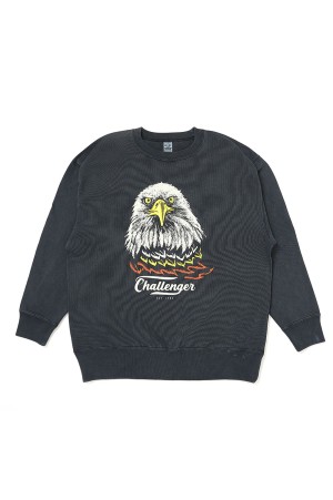 EAGLE C/N SWEAT / PEPPER BLACK (CLG-SW 026-002)