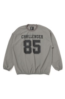 L/S NUMBERS WIND CREW / GRAY (CLG-CS 026-001)