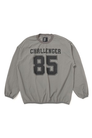 L/S NUMBERS WIND CREW / GRAY (CLG-CS 026-001)