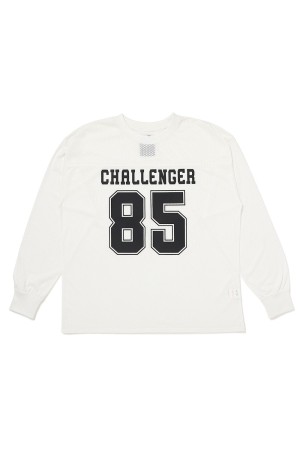 L/S NUMBERS DRY MESH TEE / WHITE (CLG-CS 026-003)