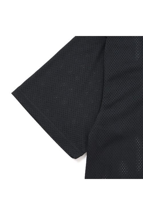 NUMBERS DRY MESH TEE / BLACK (CLG-CS 026-005) | セレクトショップ