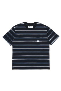 S/S AUTHENTIC BORDER TEE / BLACK (CLG-CS 026-007)