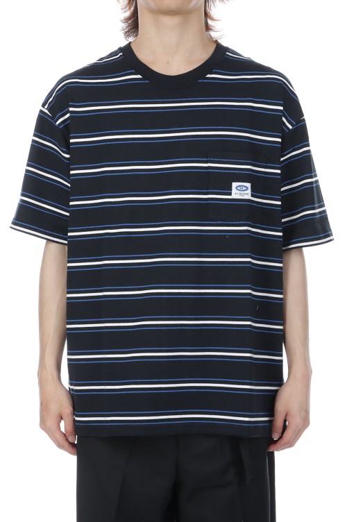 S/S AUTHENTIC BORDER TEE / BLACK (CLG-CS 026-007) | セレクト
